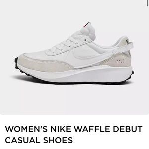 Nike Waffle Debut Sneakers with Retro-Inspired Design size 9